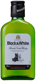 ブラック＆ホワイト ブレンデッドスコッチ 200ml